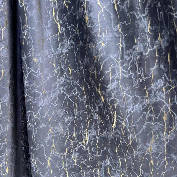 Luxuriöser Samtvorhäng HAVANA 80% Verdunkelung Dunkelgrau – mit Kräuselband (1 Stück)