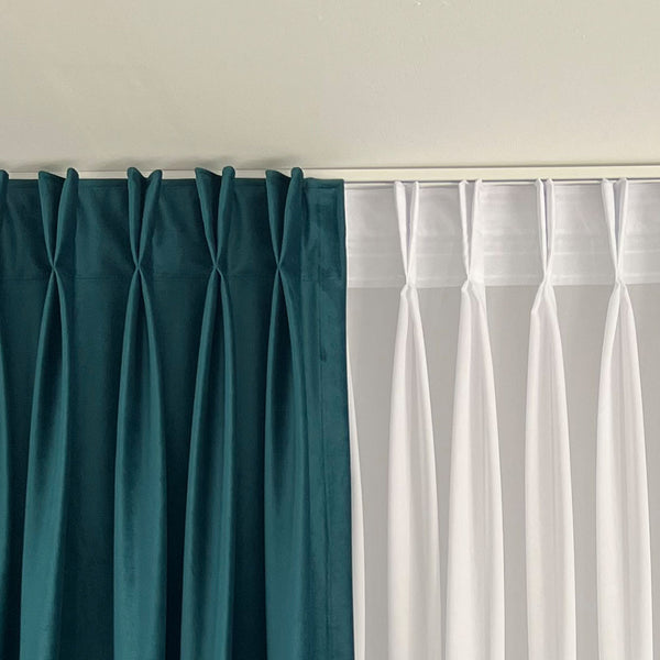 Doppelfalte für Vorhänge und Gardinen (Preis pro Laufmeter) für Vorhänge und Gardinen (Preis pro Laufmeter)