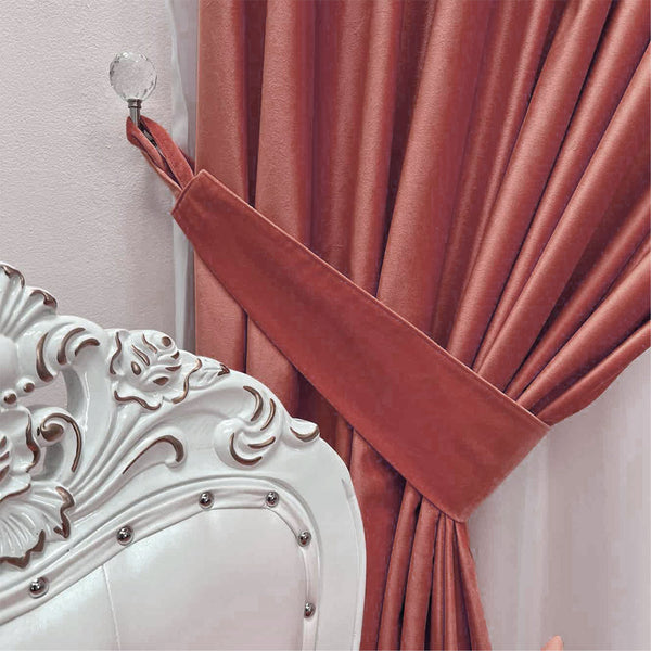 SET (2 St.) Raffhalter gleiches Material wie Vorhang