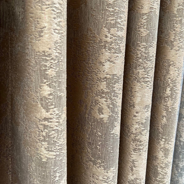 STAR Halbblickdichter Stoff Beige – mit Kräuselband (1 Stück)