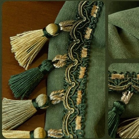 Quasten für Vorhänge und Gardinen